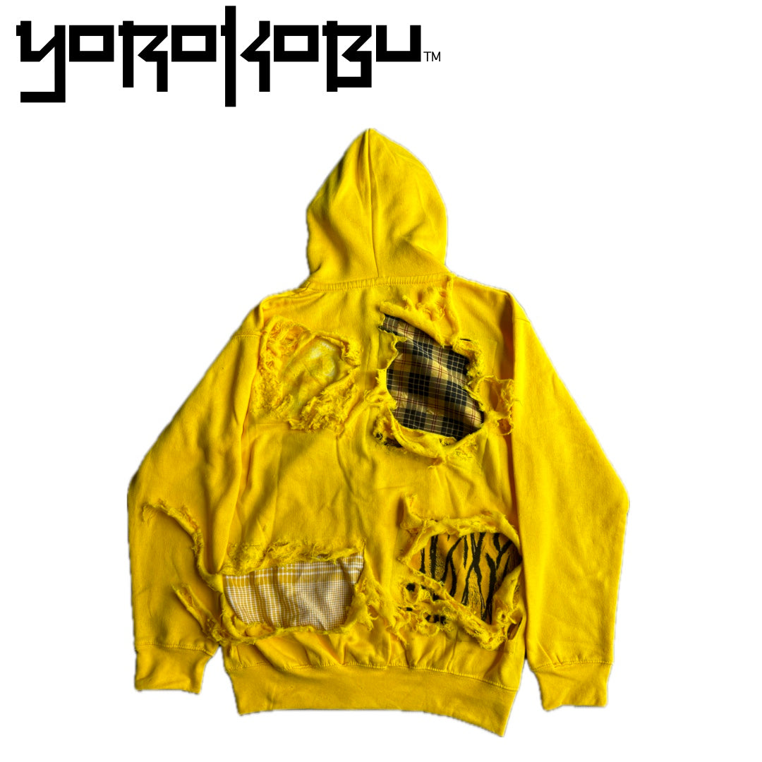 Yellow Burnout Hoodie