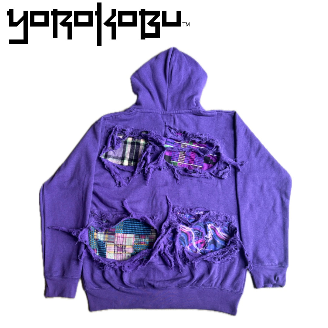 Purple Burnout Hoodie