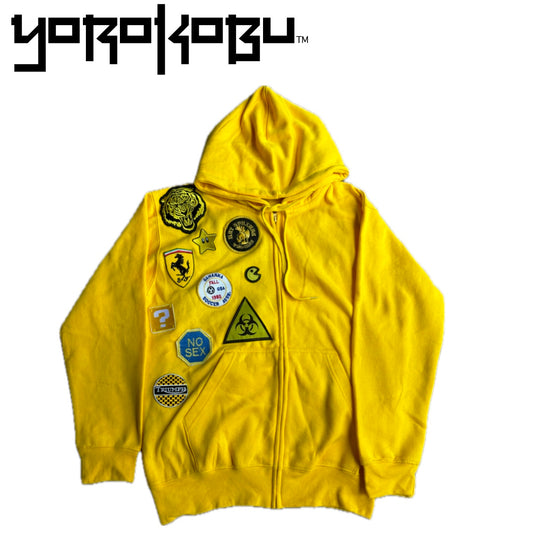 Yellow Burnout Hoodie