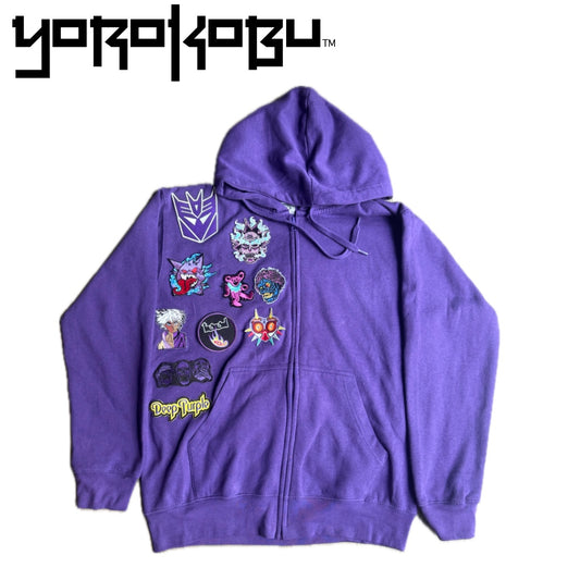 Purple Burnout Hoodie