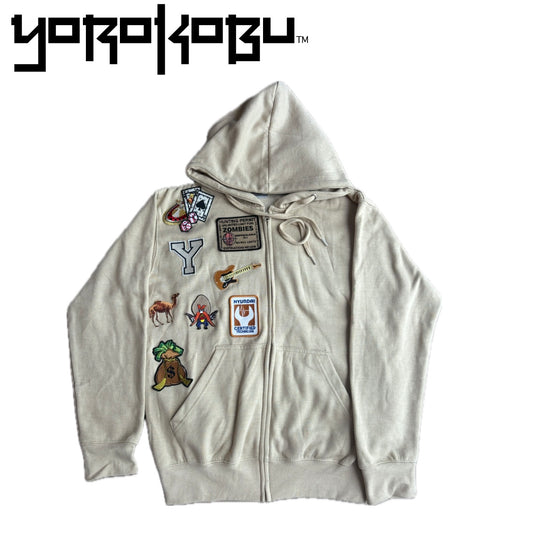 Tan Burnout Hoodie